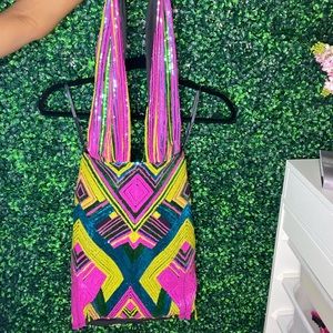 Multicolor Sequin Dress